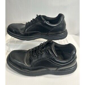 Rockport Eureka Black Leather Mens  Size 11